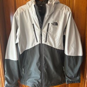 The North Face Men's Light and Dark Gray Jacket